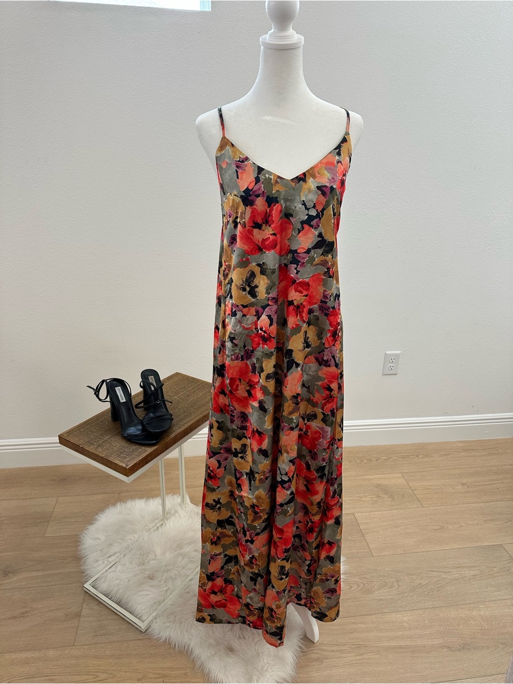 Floral Slip Maxi Dress